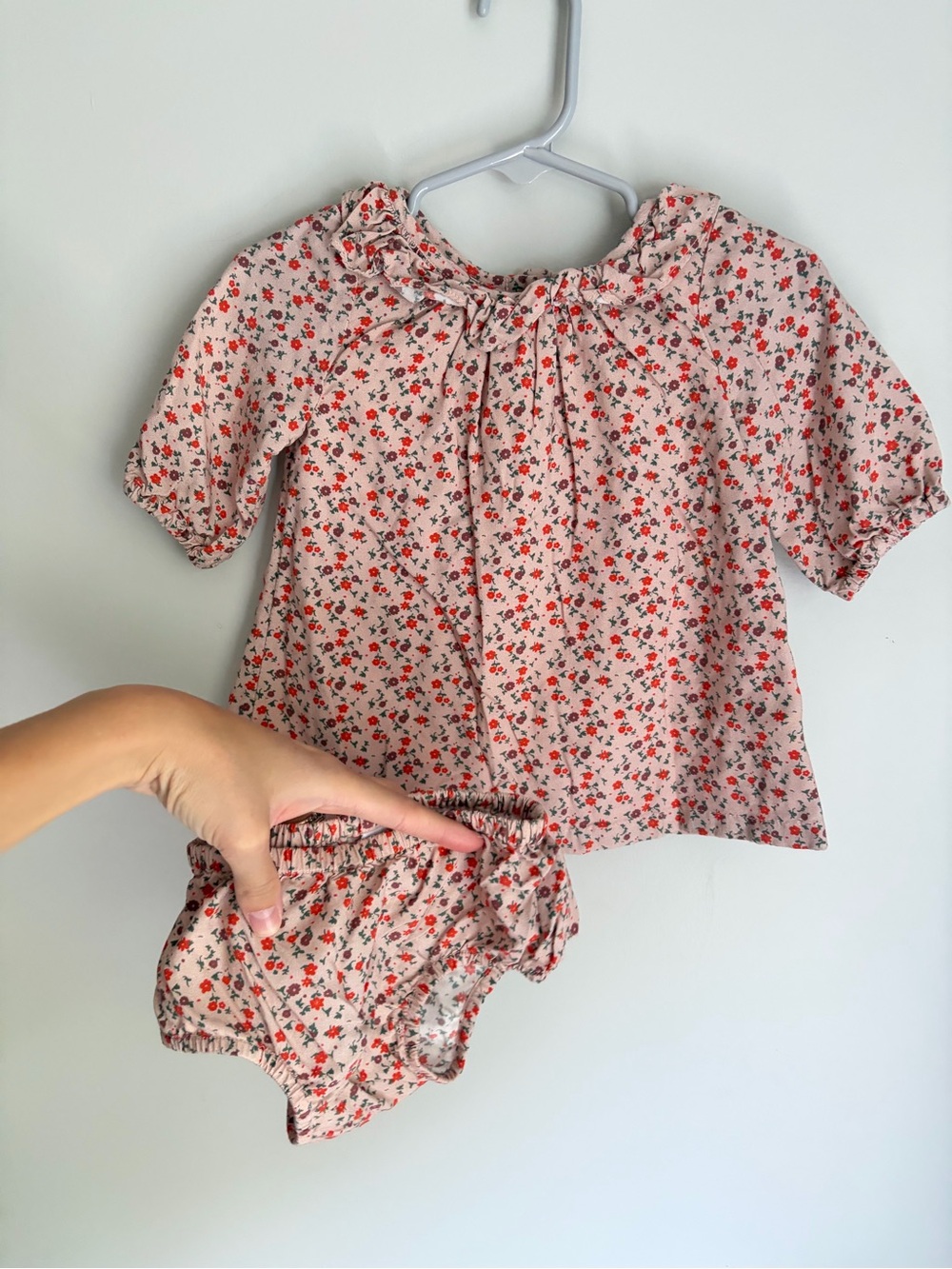 Nordstrom baby dress with bloomers 3 mo